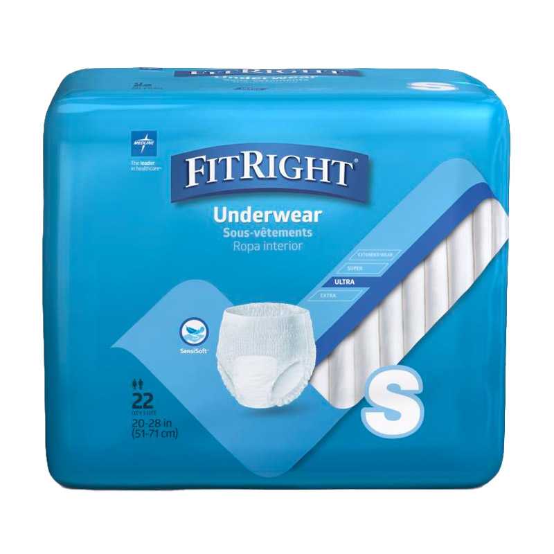 FitRight® Protection Plus Classic Adult Underwear (pull-ups), Small