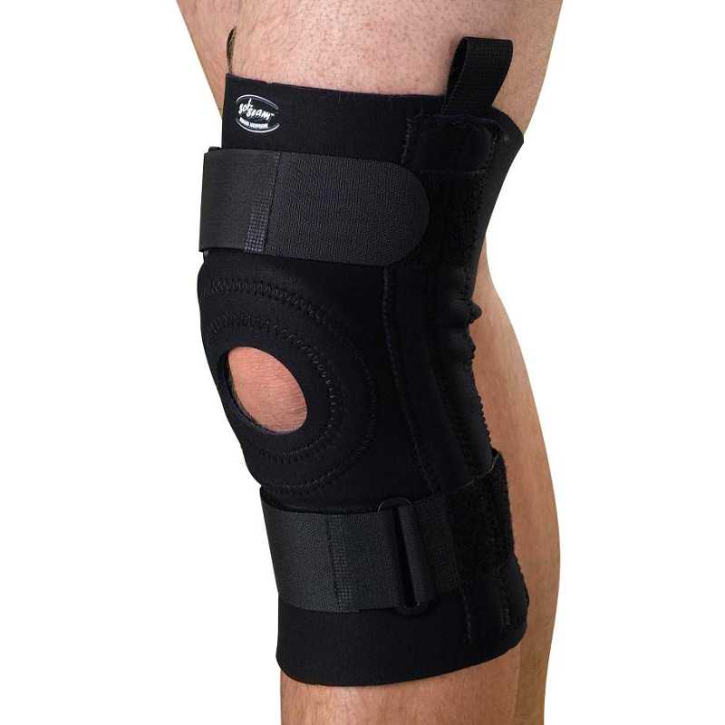 Knee Support, Elastic, Small w/Stays 