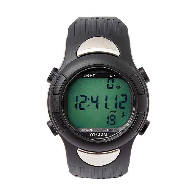 Digital Heart Rate and Pedometer Watch