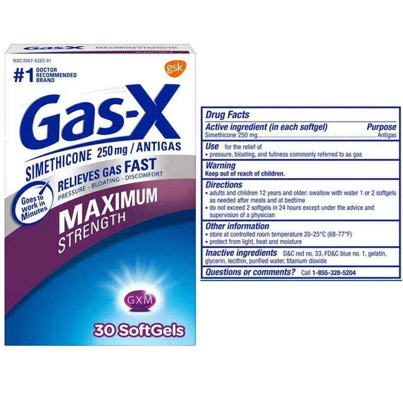Gas-X® Softgels, Max Strength