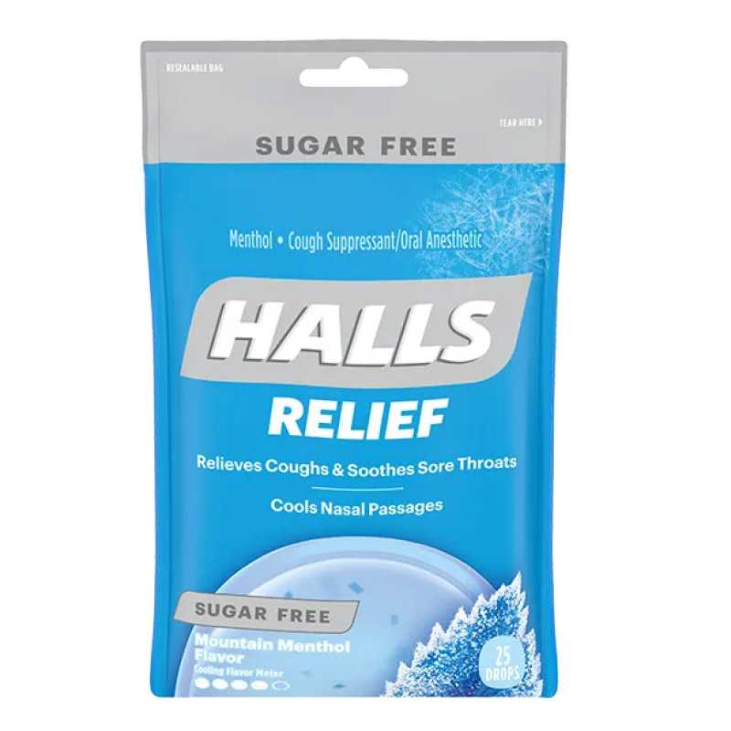 Halls® Cough Drops, Sugar Free